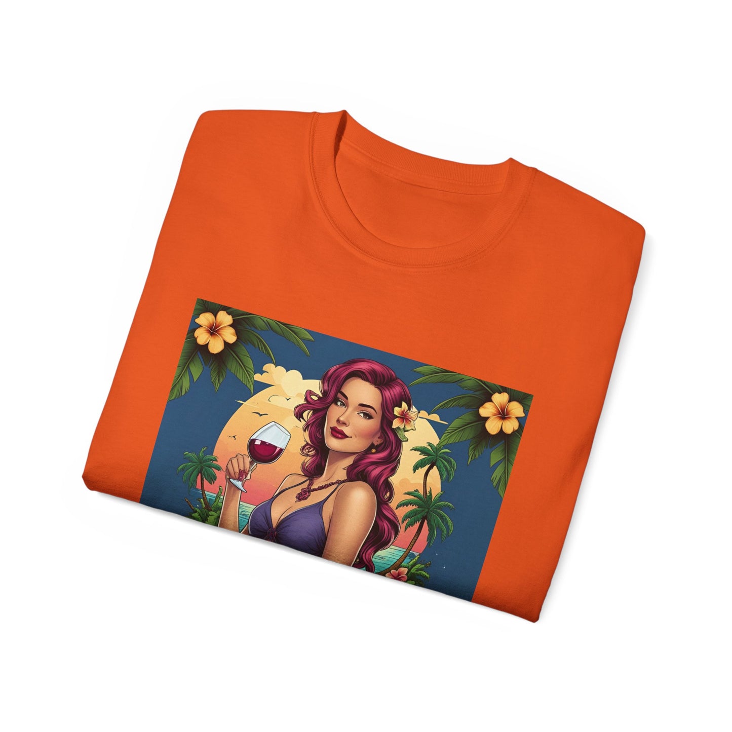 I Drink Wine on my Porch - Wine Lover's Unisex Tee, Perfect Gift for Outdoor Enthusiasts, Summer Vibes, Garden Parties, Wine Nights, Casual Comfort