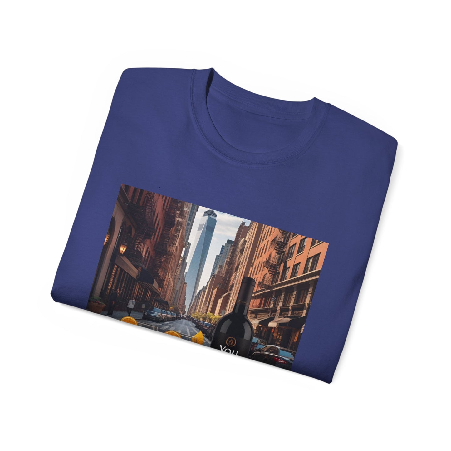 You Had Me at Merlot - Stylish Cityscape Tee with Cocktail Art - Perfect for Casual Outings, Summer Parties, Birthdays, or Unique Gifts, Art Lover's T-Shirt