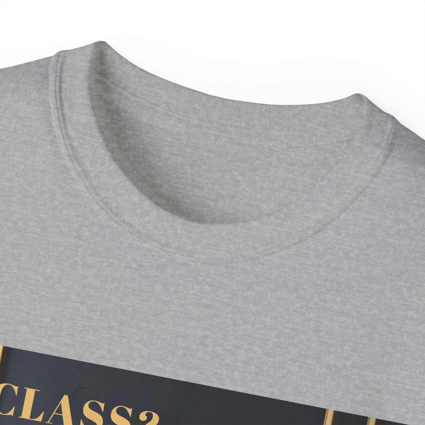 Wine Class Poor Glass - Humor Tee, Funny T-shirt for Wine Lovers, Gift for Hostess, Trendy Unisex Tee, Casual Daywear, Party Outfit