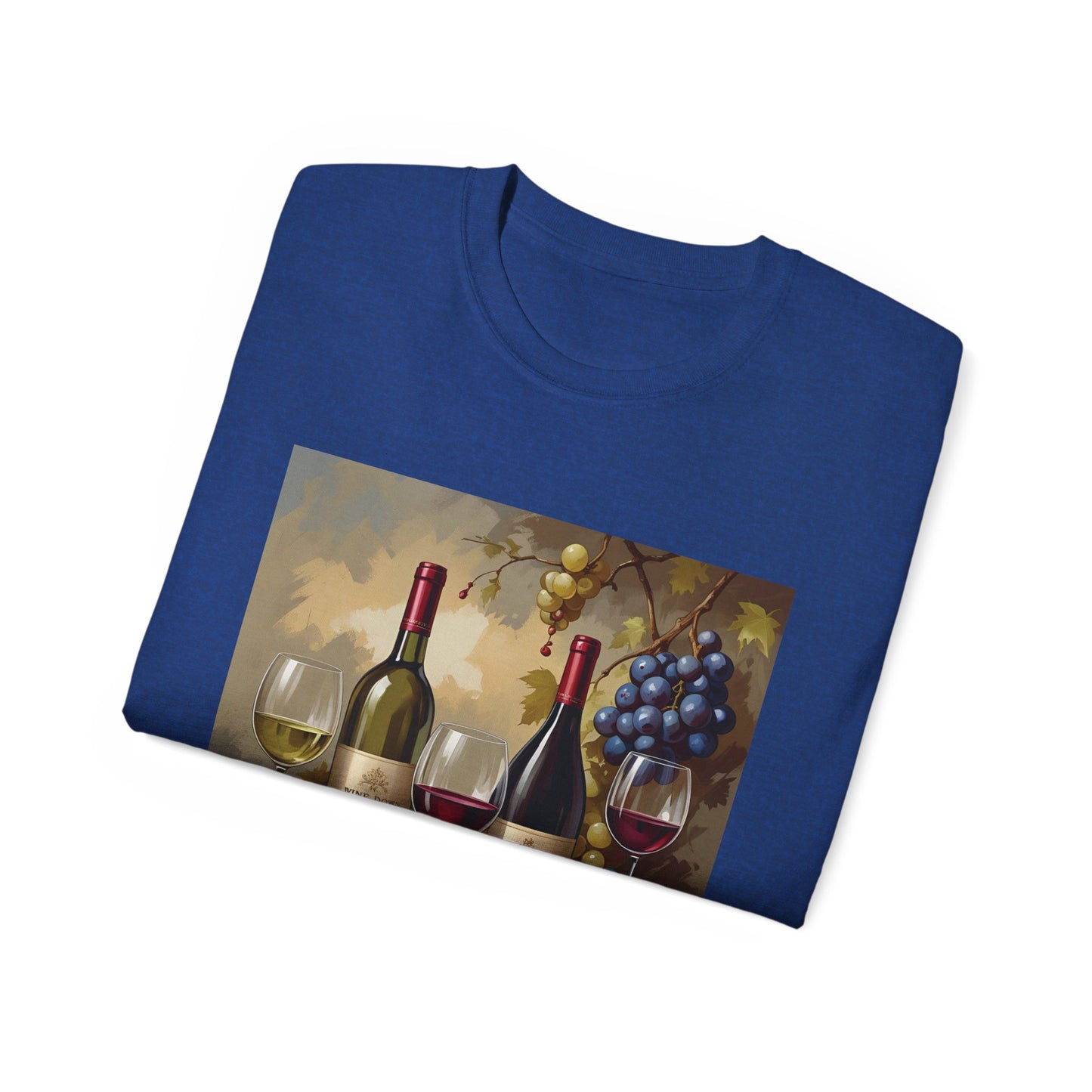 Time to Wine Down - Wine Lover Unisex Ultra Cotton Tee, Vintage Wine Design Perfect for Gifts
