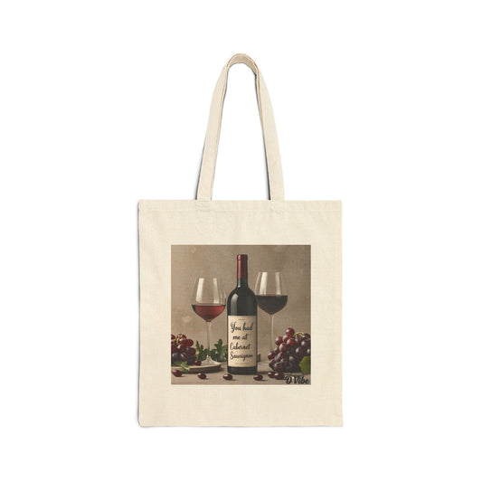 You Had Me At Cabernet Sauvignon - Wine Lover's Cotton Canvas Tote Bag | Fun Gift for Wine Enthusiasts, Reusable Shopping Bag, Eco-Friendly Tote, Bodega Bag, Wine Party [...]