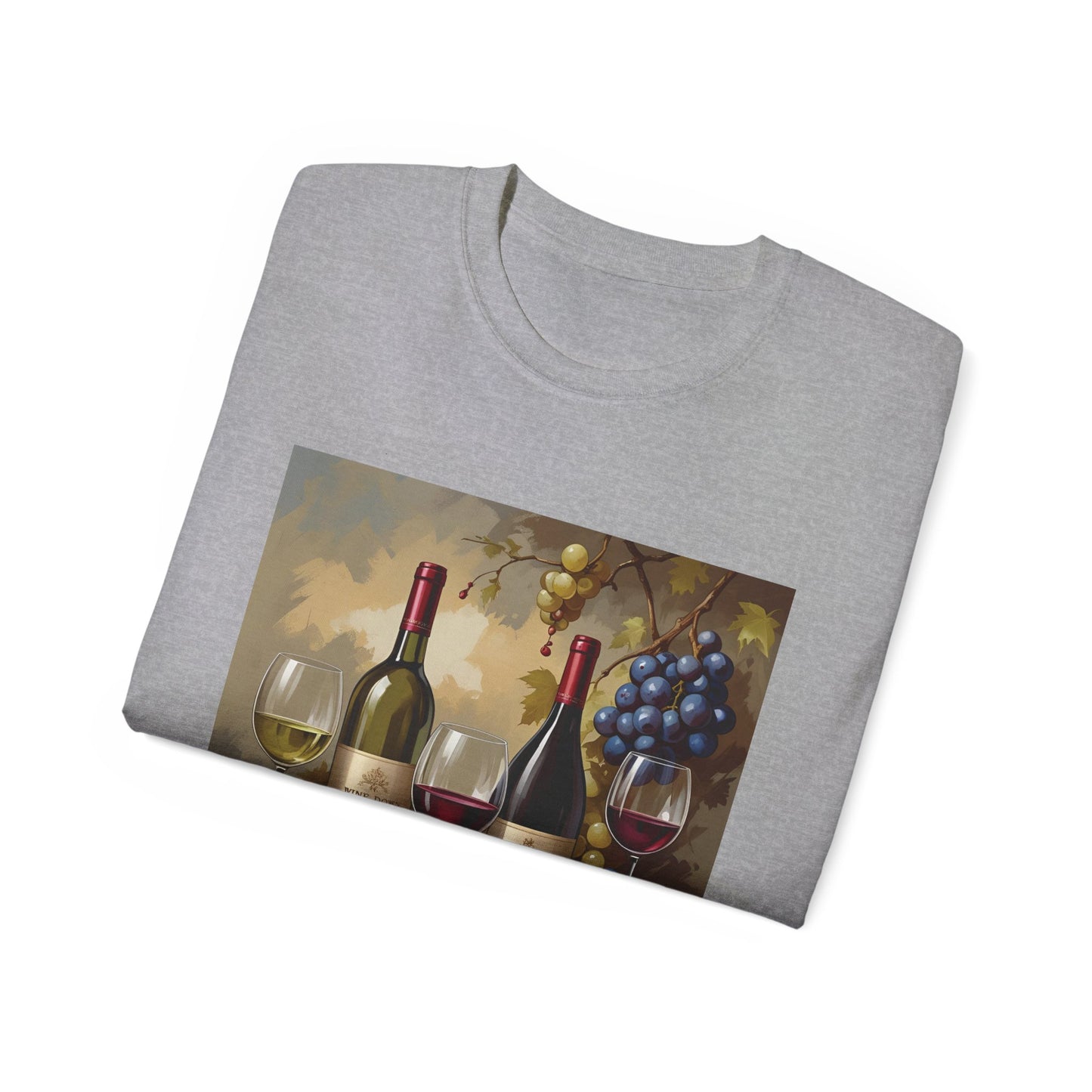 Time to Wine Down - Wine Lover Unisex Ultra Cotton Tee, Vintage Wine Design Perfect for Gifts