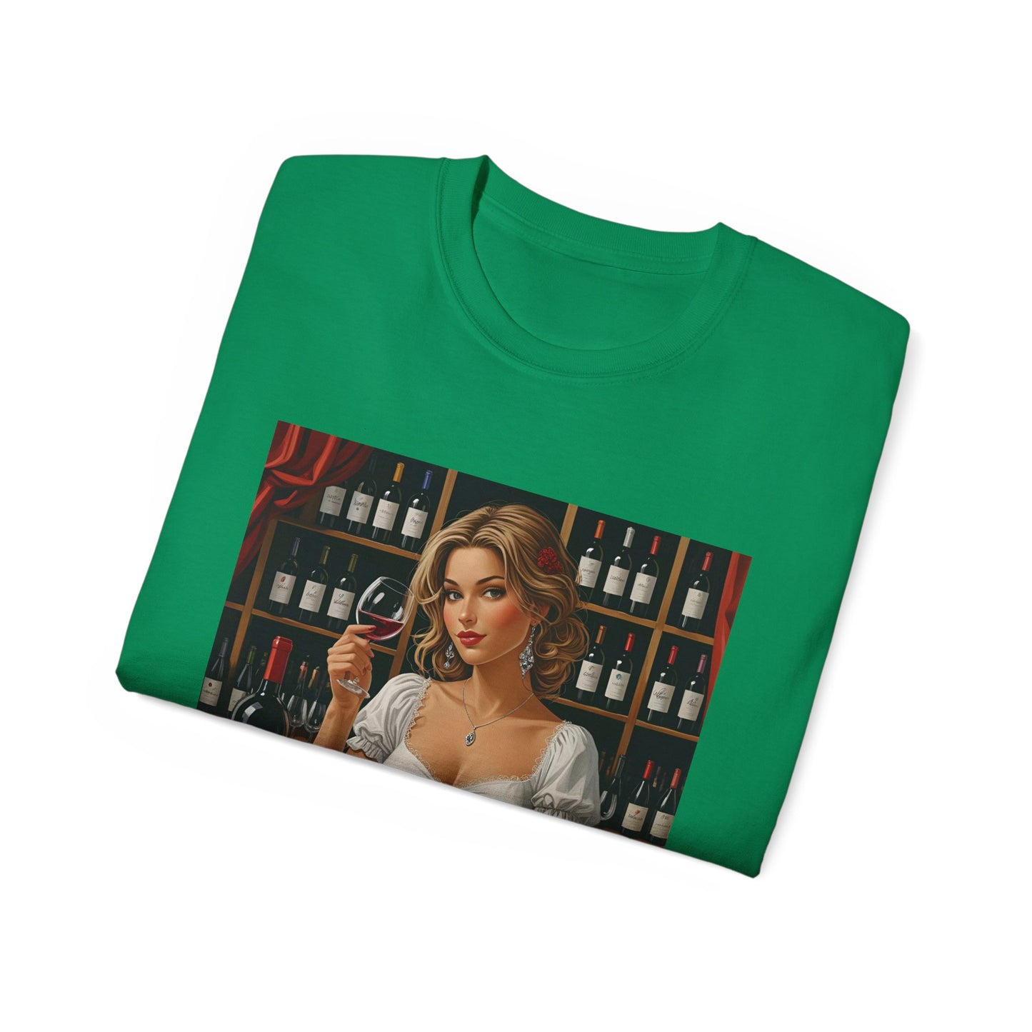 Time to Wine Down - Wine Lover's Unisex Tee, Funny Gift for Wine Enthusiasts, Vintage Wine Art Shirt, Perfect for Parties, Wine Tasting Events, Holidays