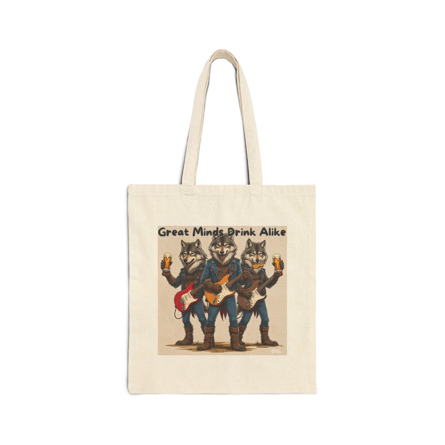 Great Minds Drink Alike Tote Bag | Unique Cotton Canvas Bag, Fun Gift for Friends, Eco-Friendly Shopper, Perfect for Parties, [...]