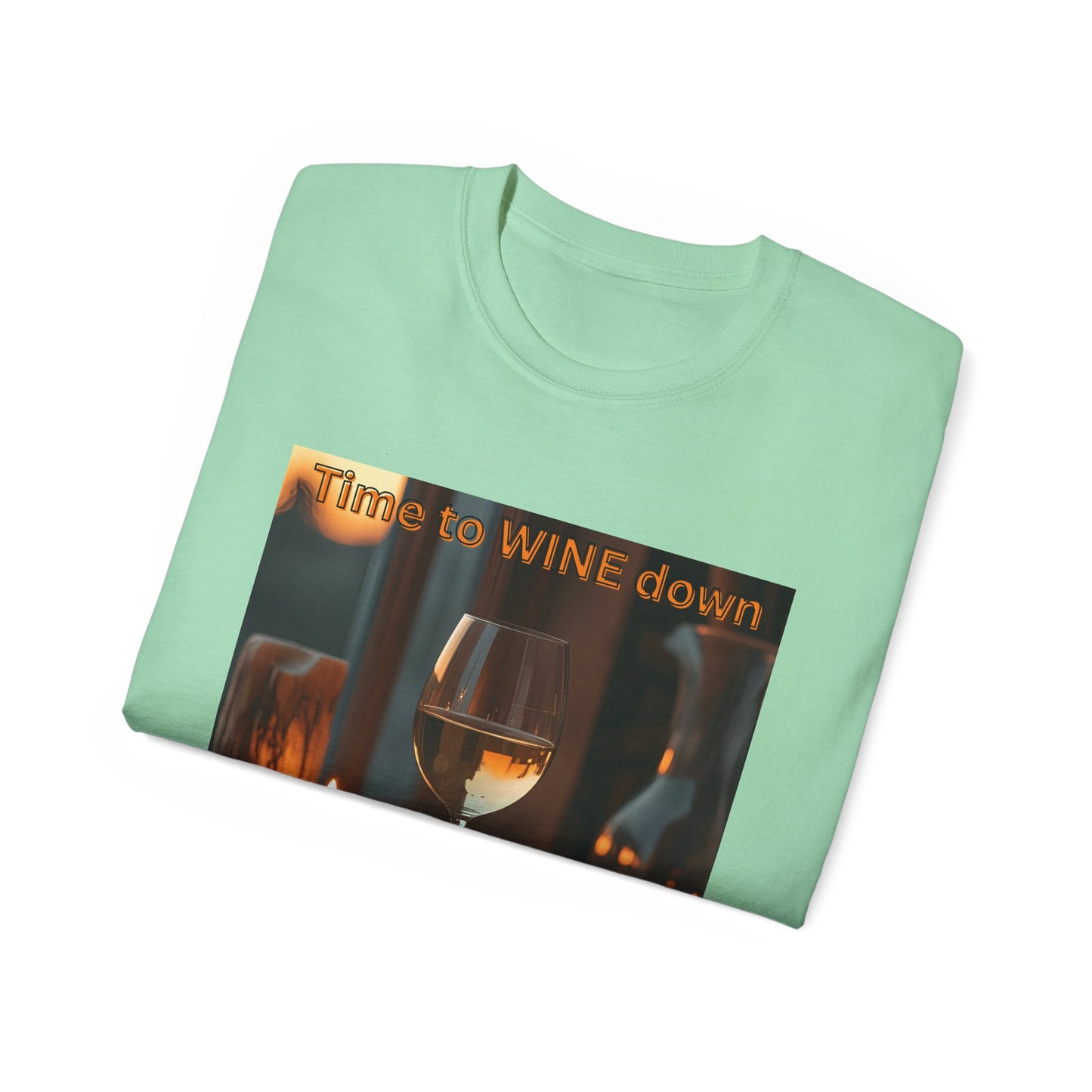 Time to Wine Down - Wine Down Tee for Relaxation Lovers, Unisex Cotton Shirt, Gift for Wine Enthusiasts, Casual Outing Top, Fun Humor Tee