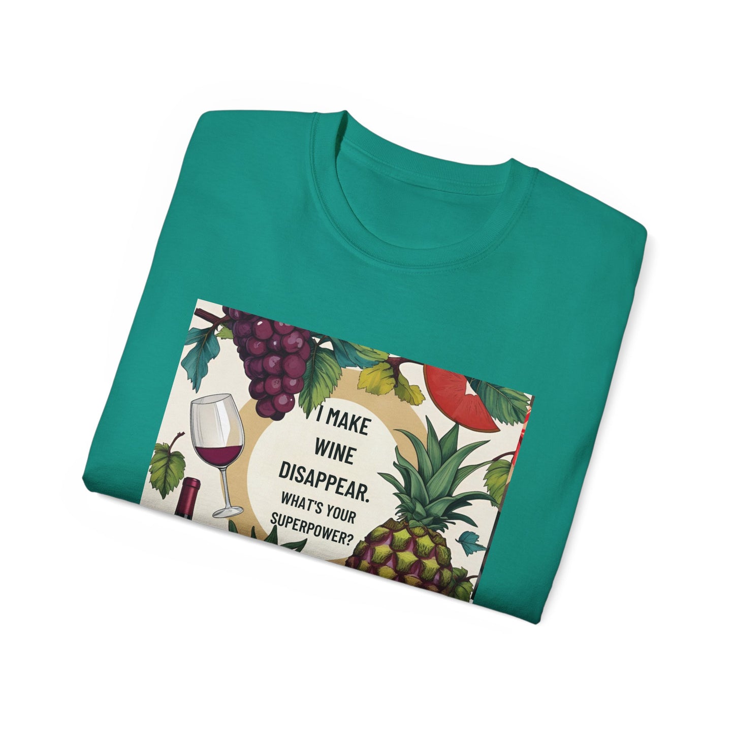 Wine Lover's Unisex Tee - I Make Wine Disappear, Funny Gift for Wine Enthusiasts, Party T-shirt, Casual Drinking Apparel, Birthday [...]