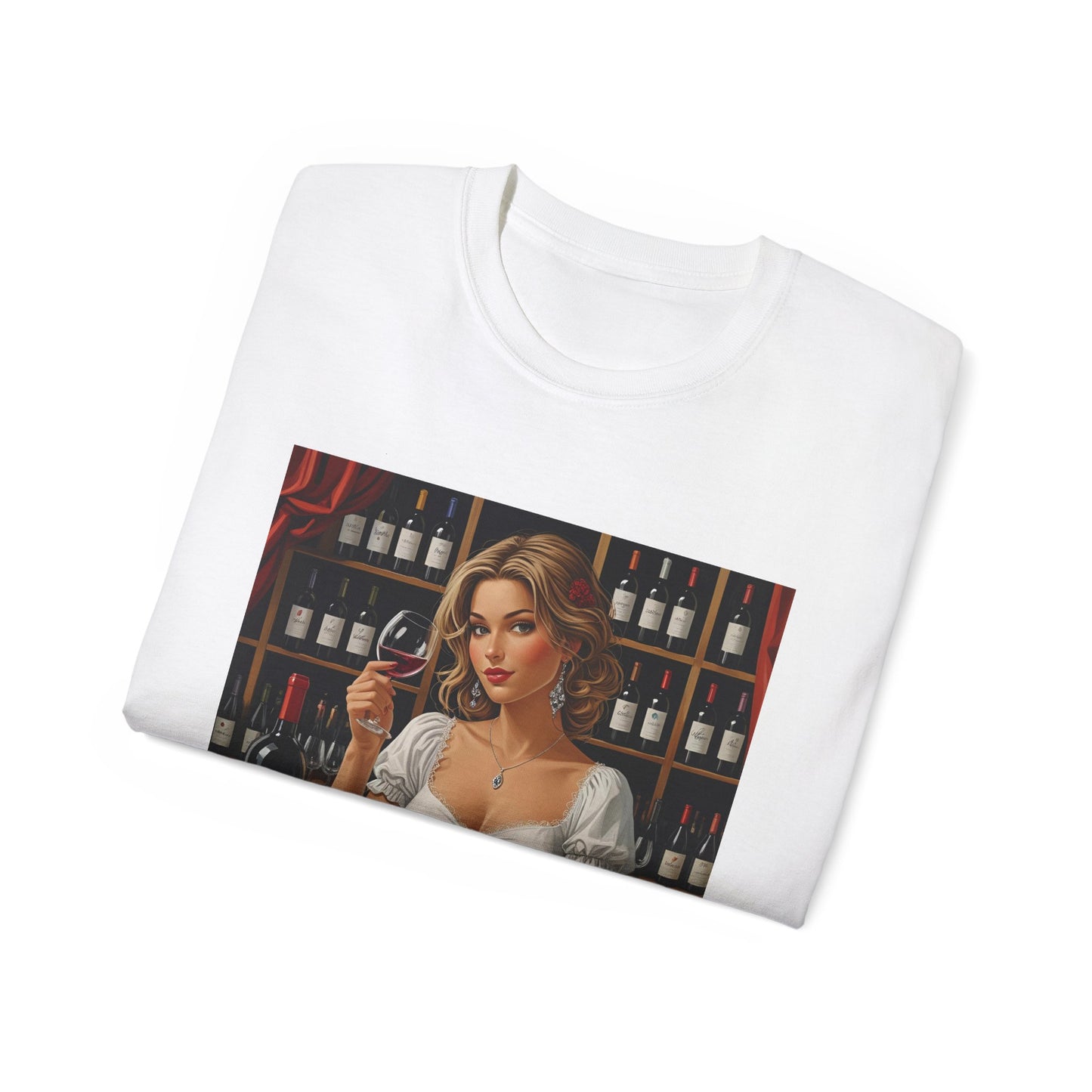 Time to Wine Down - Wine Lover's Unisex Tee, Funny Gift for Wine Enthusiasts, Vintage Wine Art Shirt, Perfect for Parties, Wine Tasting Events, Holidays