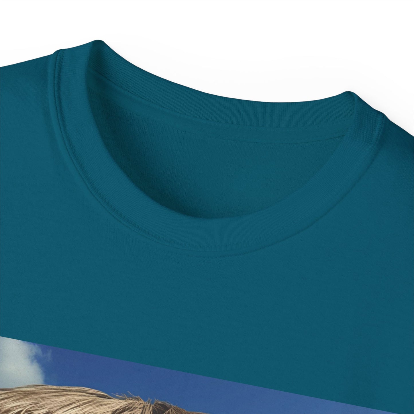 T-Shirt with Tropical Vibe, Beach Life Tee, Funny Casual Wear, Vacation Apparel, Summer Party Shirt