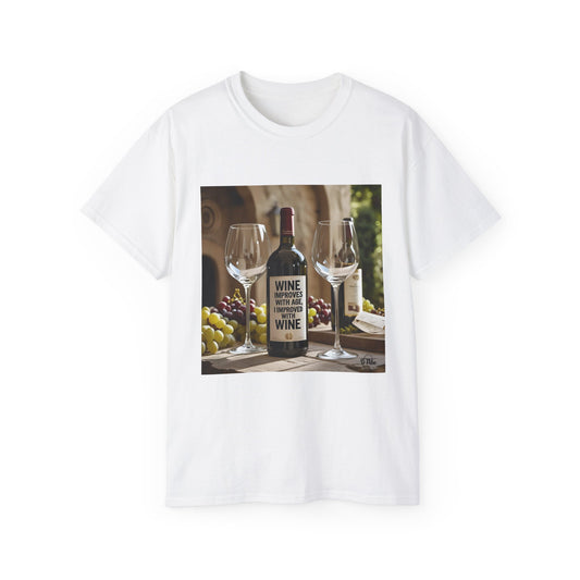 Wine Lover's Unisex Tee - Perfect Gift for Wine Enthusiasts, Casual Wear, Fun Party Shirt, Wine Tasting Outing