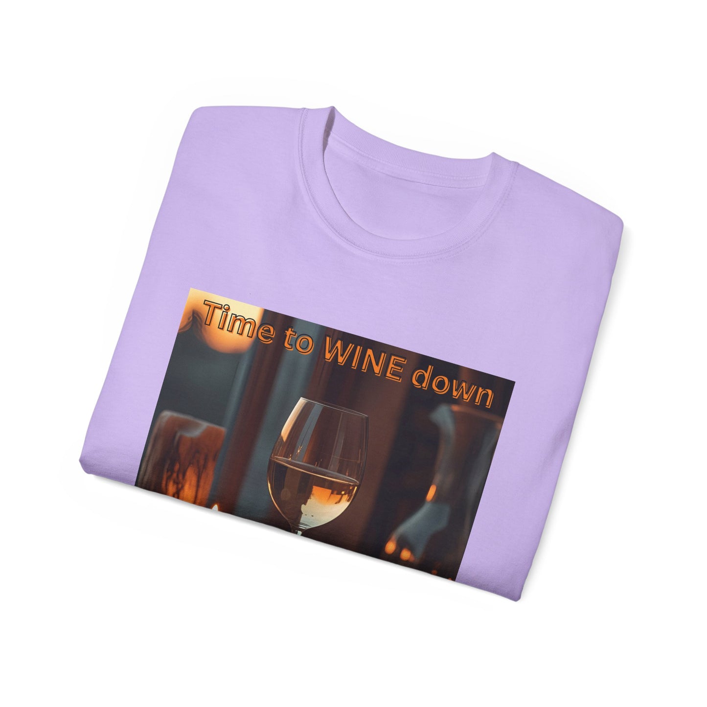 Time to Wine Down - Wine Down Tee for Relaxation Lovers, Unisex Cotton Shirt, Gift for Wine Enthusiasts, Casual Outing Top, Fun Humor Tee