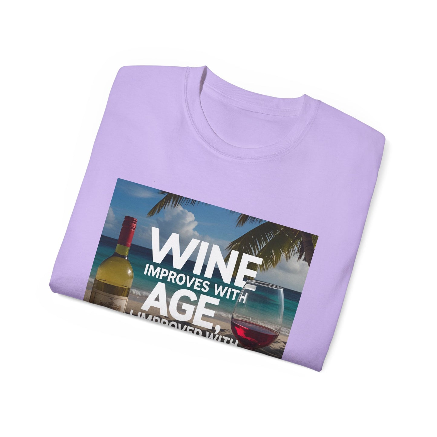 Wine Improves with Age Unisex Ultra Cotton Tee | Fun Gift for Wine Lovers, Birthday Shirt, Casual Wear, Summer Outfit, Wine [...]