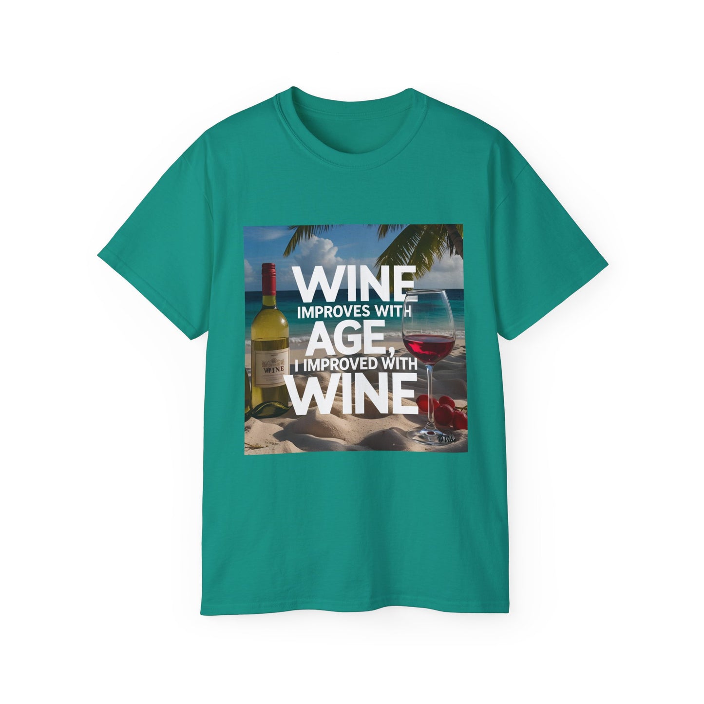 Wine Improves with Age Unisex Ultra Cotton Tee | Fun Gift for Wine Lovers, Birthday Shirt, Casual Wear, Summer Outfit, Wine [...]
