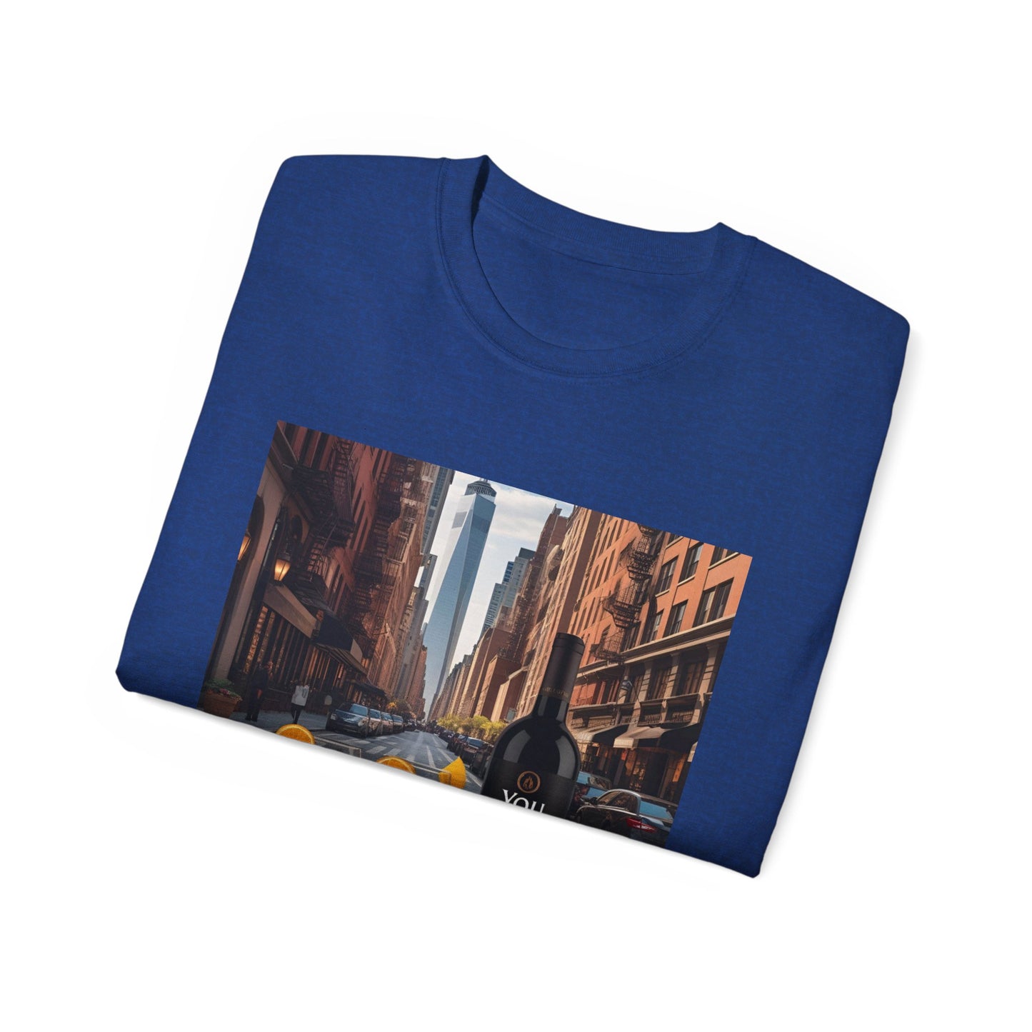 You Had Me at Merlot - Stylish Cityscape Tee with Cocktail Art - Perfect for Casual Outings, Summer Parties, Birthdays, or Unique Gifts, Art Lover's T-Shirt
