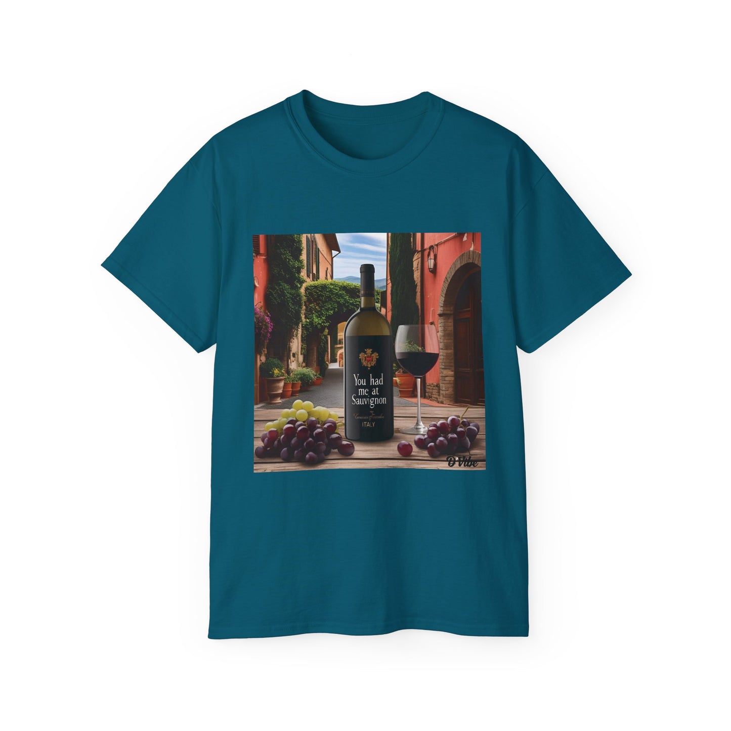 Wine Lover's Unisex Ultra Cotton Tee, Perfect Gift for Vineyard Visits, Wine Night, Hostess Gifts, Casual Wear, Summer Vibes
