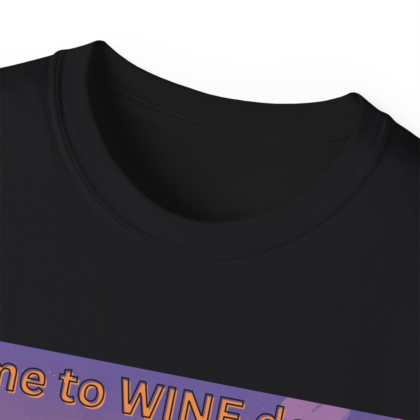 Time to Wine Down - Sunset Wine Vibes Tee, Relaxation Shirt, Unisex Graphic Tee, Gift for Wine Lovers, Summer Party Outfit, Chill Weekend Wear