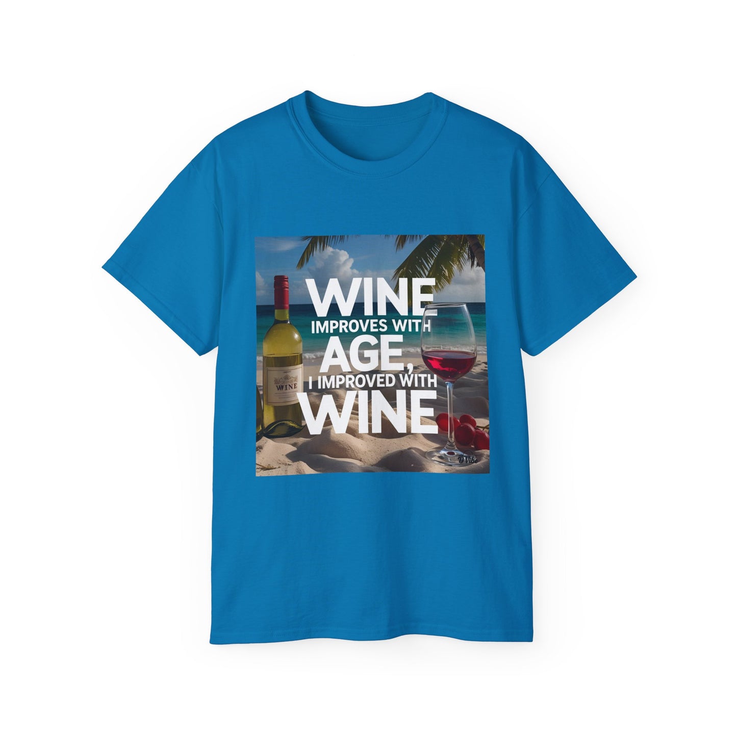 Wine Improves with Age Unisex Ultra Cotton Tee | Fun Gift for Wine Lovers, Birthday Shirt, Casual Wear, Summer Outfit, Wine [...]