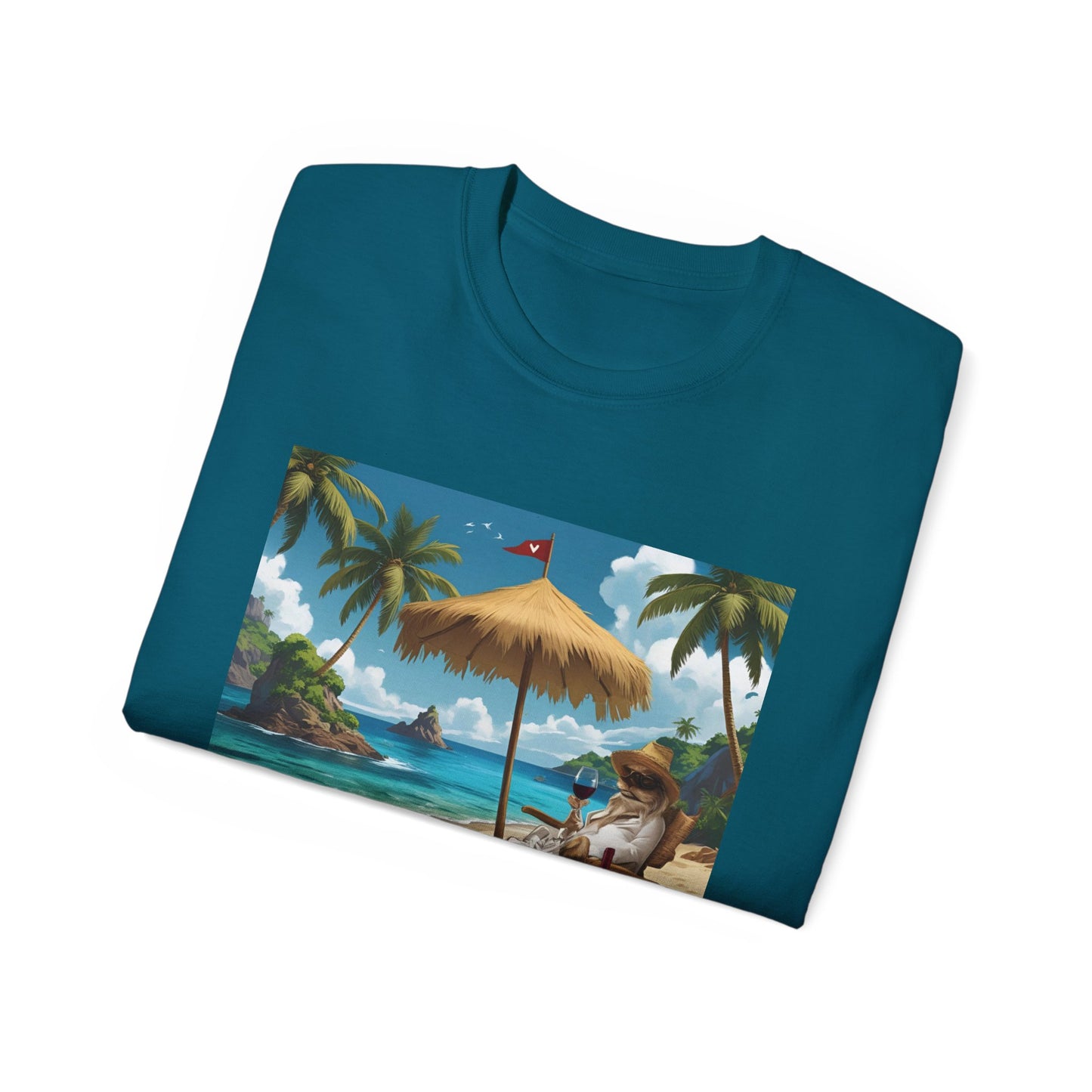 Why Overthink When You Can Overdrink - T-Shirt with Relaxing Beach Vibes, Perfect for Vacations, Summer, Gifts, Outdoor Events, Fun in the Sun - 'Why Overthink When You Can [...]