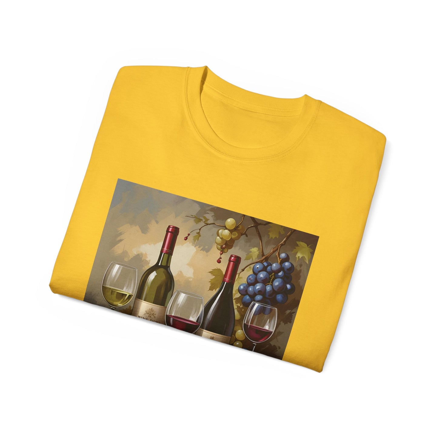 Time to Wine Down - Wine Lover Unisex Ultra Cotton Tee, Vintage Wine Design Perfect for Gifts