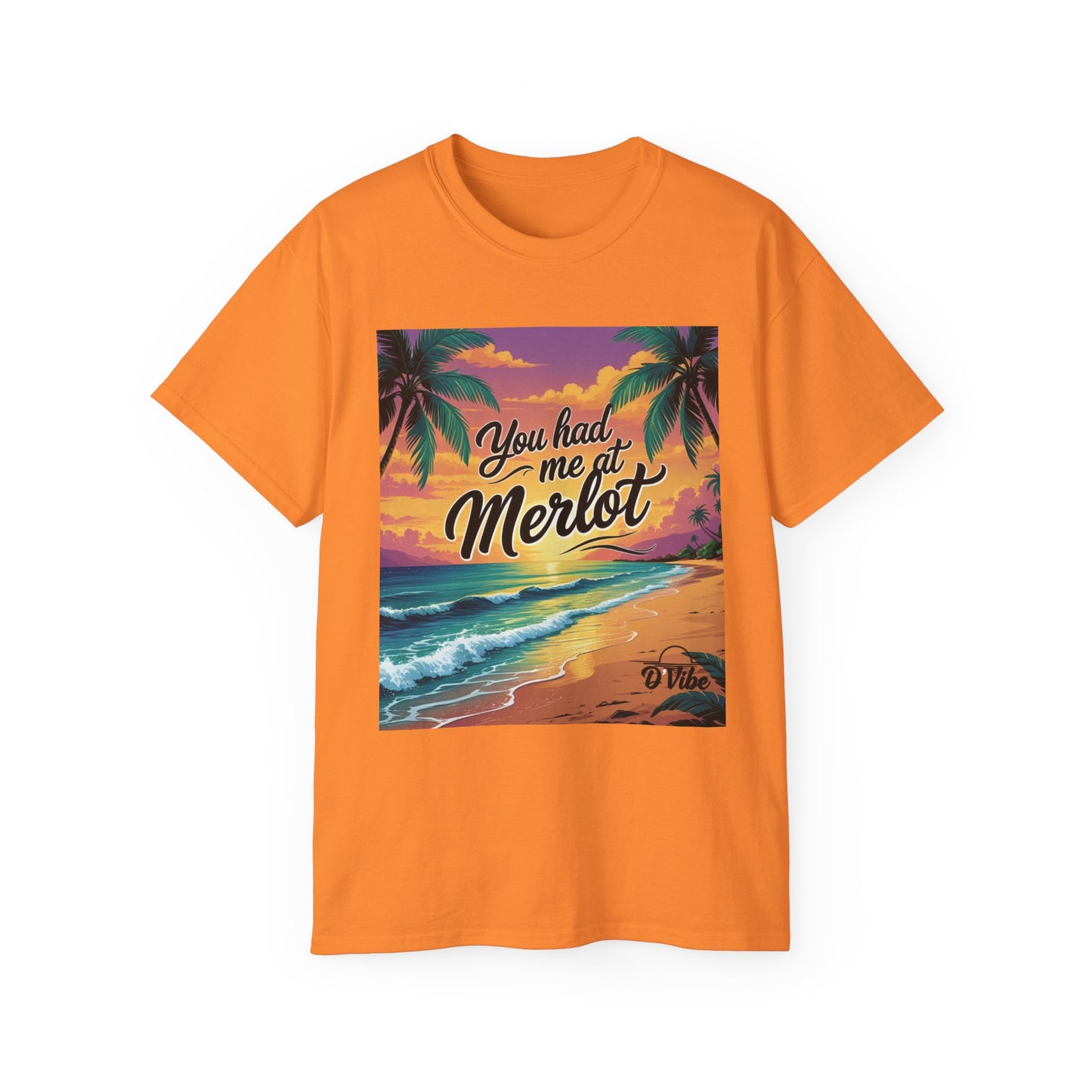 You Had Me at Merlot - T-Shirt with Vintage Wine Merlot Design - You Had Me at Merlot, Unisex Cotton Tee, Great for Wine Lovers, Summer Parties, Gift Idea