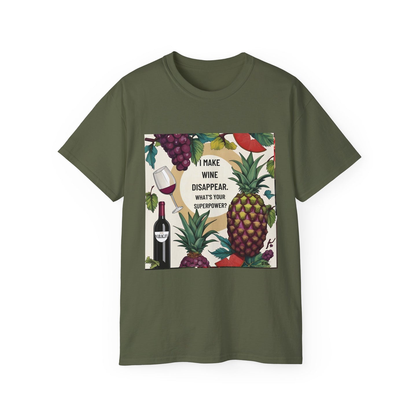 Wine Lover's Unisex Tee - I Make Wine Disappear, Funny Gift for Wine Enthusiasts, Party T-shirt, Casual Drinking Apparel, Birthday [...]