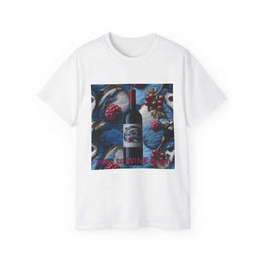 Time to Wine Down - Wine Lover's Unisex Tee, Vintage Wine Art T-Shirt, Perfect Gift for Wine Enthusiasts, Casual Summer Outfit, Wine Night Apparel, Wine [...]
