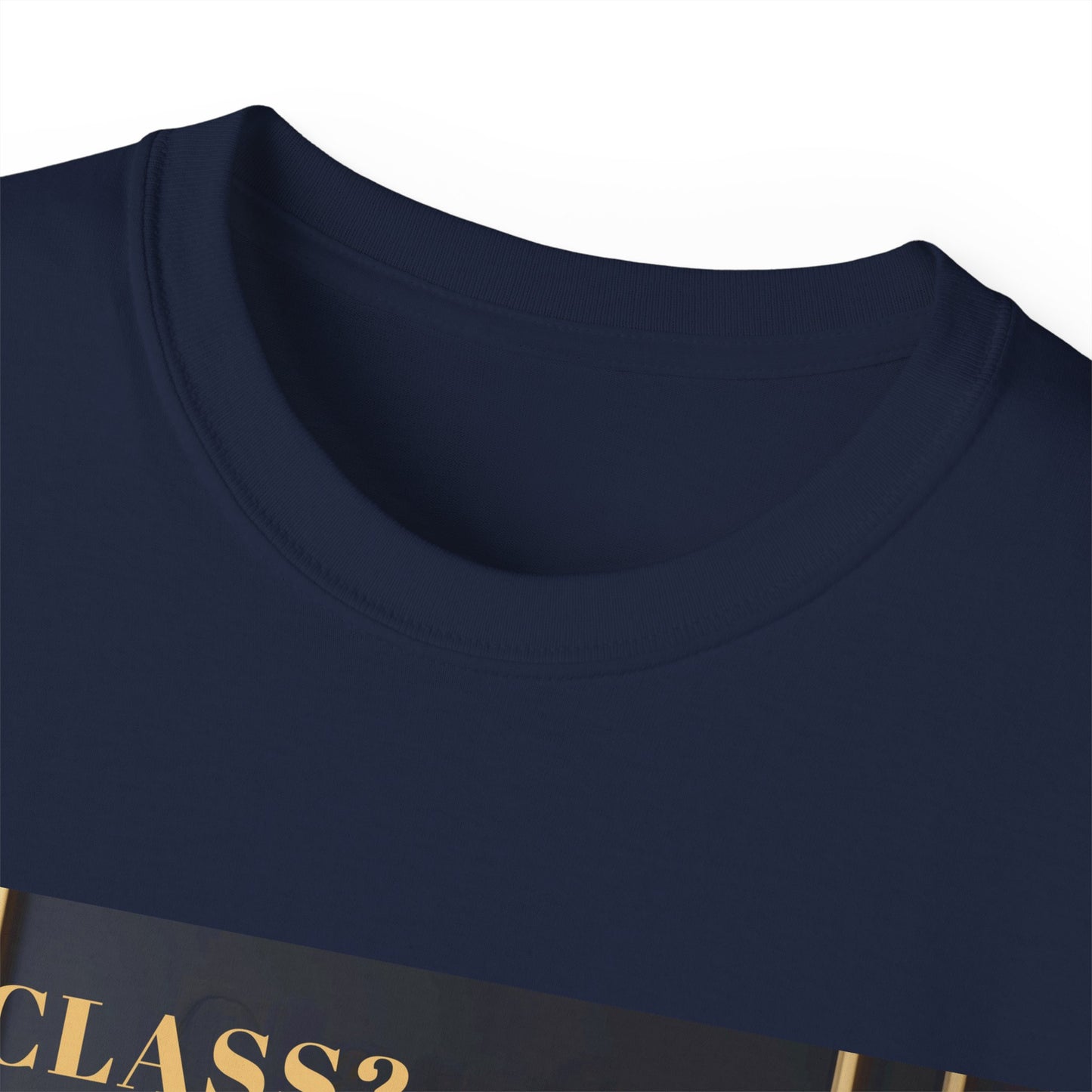 Wine Class Poor Glass - Humor Tee, Funny T-shirt for Wine Lovers, Gift for Hostess, Trendy Unisex Tee, Casual Daywear, Party Outfit