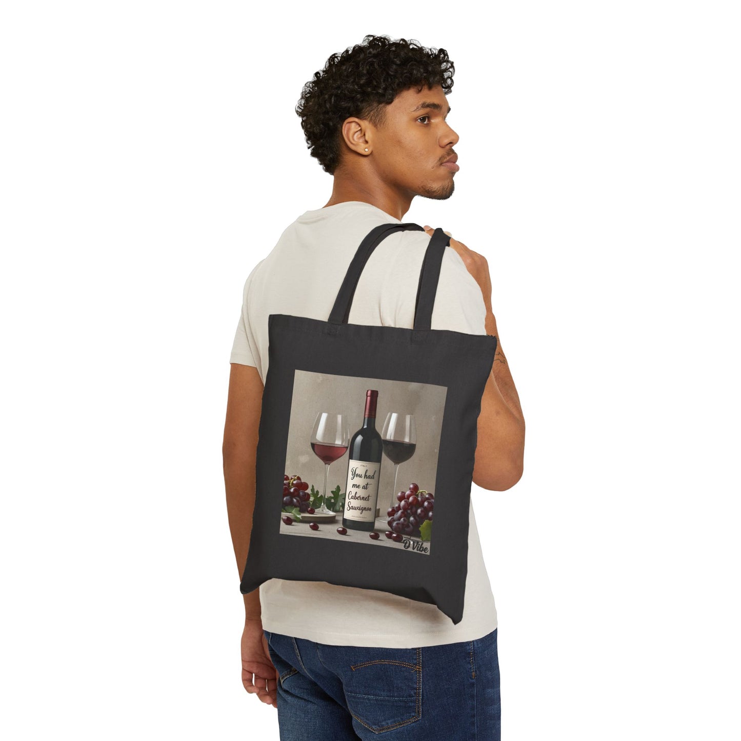 You Had Me At Cabernet Sauvignon - Wine Lover's Cotton Canvas Tote Bag | Fun Gift for Wine Enthusiasts, Reusable Shopping Bag, Eco-Friendly Tote, Bodega Bag, Wine Party [...]
