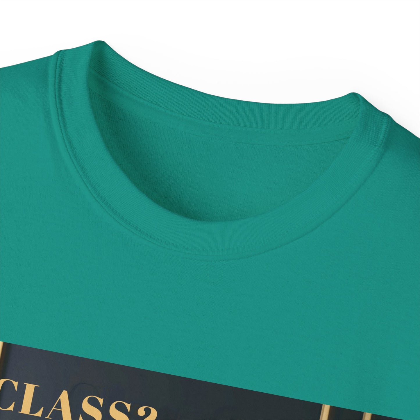 Wine Class Poor Glass - Humor Tee, Funny T-shirt for Wine Lovers, Gift for Hostess, Trendy Unisex Tee, Casual Daywear, Party Outfit