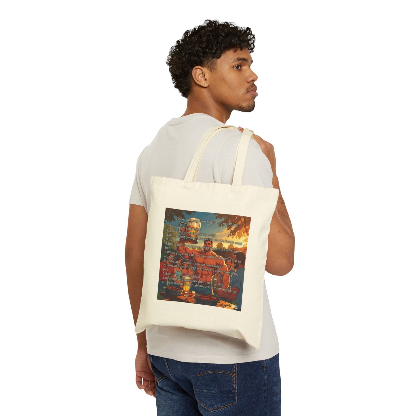 Beers are better than woman - Themed Cotton Canvas Tote Bag, Funny Gift for Beer Lovers, Reusable Shopping Bag, Eco-Friendly Tote for Festivals, Cute Gift for [...]