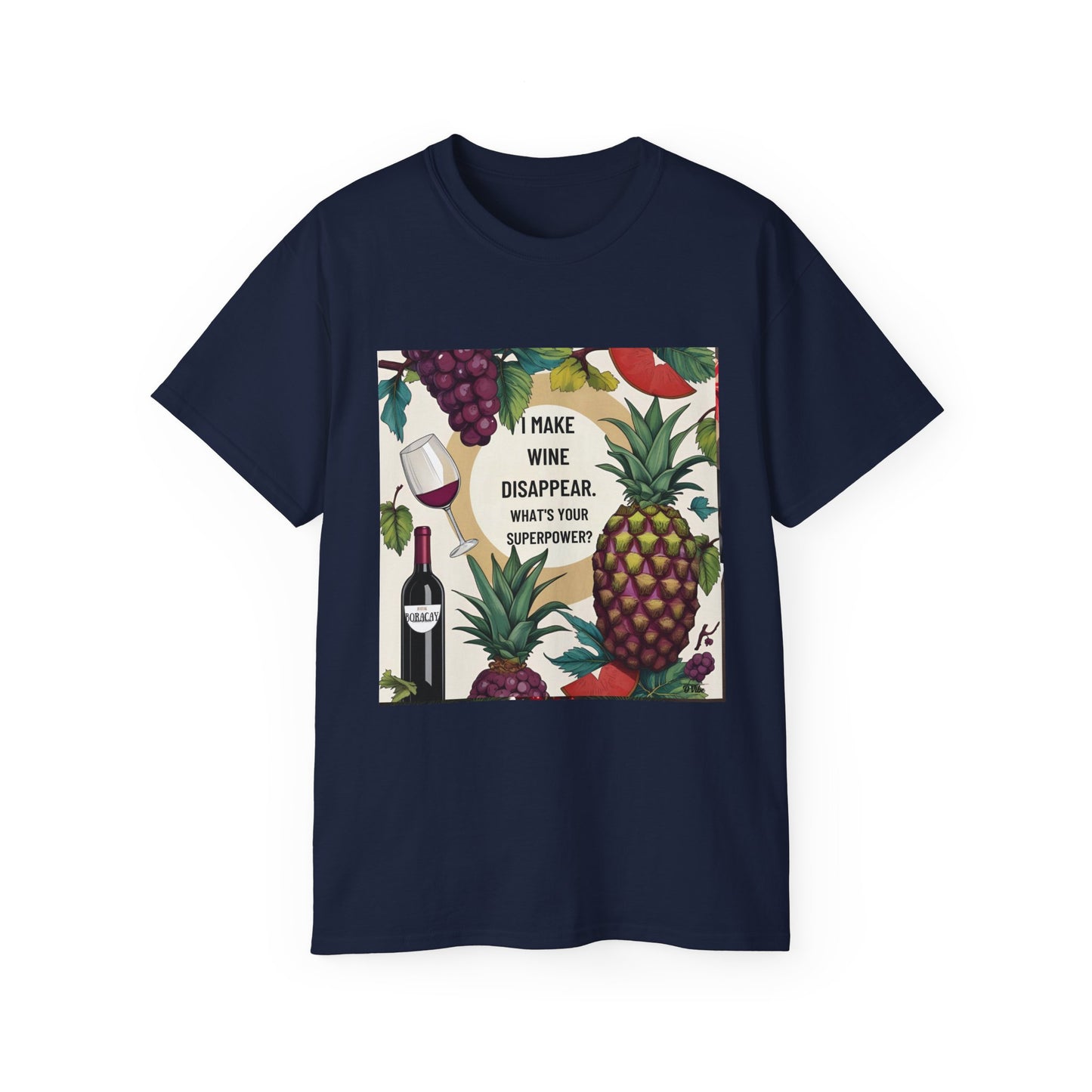 Wine Lover's Unisex Tee - I Make Wine Disappear, Funny Gift for Wine Enthusiasts, Party T-shirt, Casual Drinking Apparel, Birthday [...]