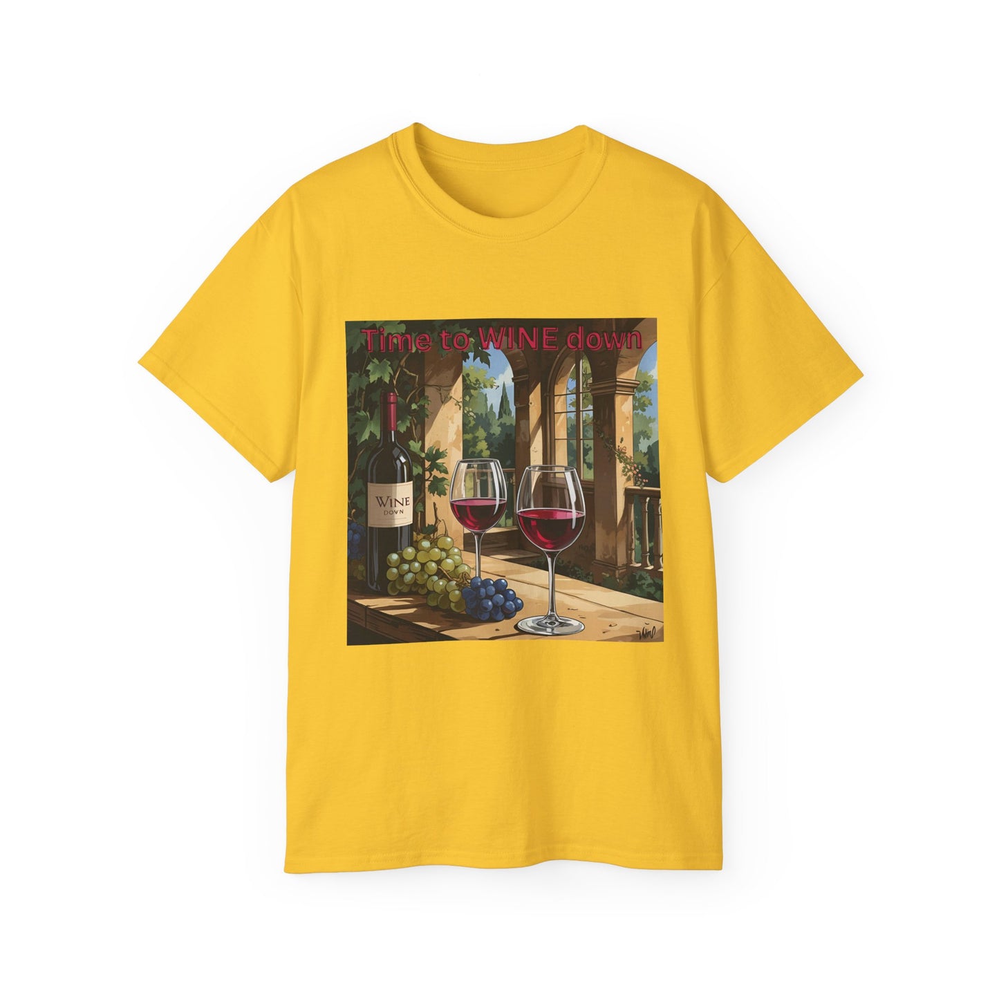 Time to Wine Down - Wine Lovers Unisex Tee, Relaxed Fit Shirt for Wine Enthusiasts, Perfect Gift for Wine Fans, Ideal for Wine Parties, Celebrations, and [...]