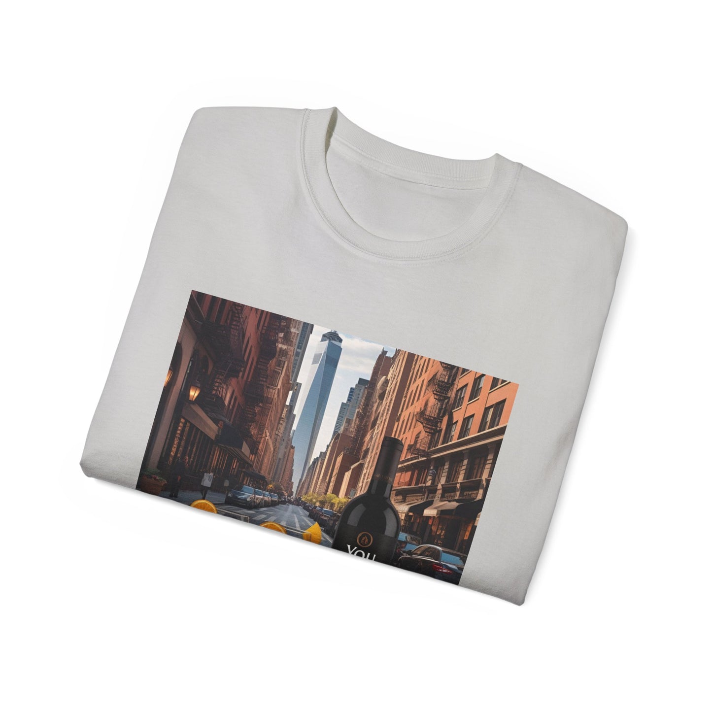 You Had Me at Merlot - Stylish Cityscape Tee with Cocktail Art - Perfect for Casual Outings, Summer Parties, Birthdays, or Unique Gifts, Art Lover's T-Shirt