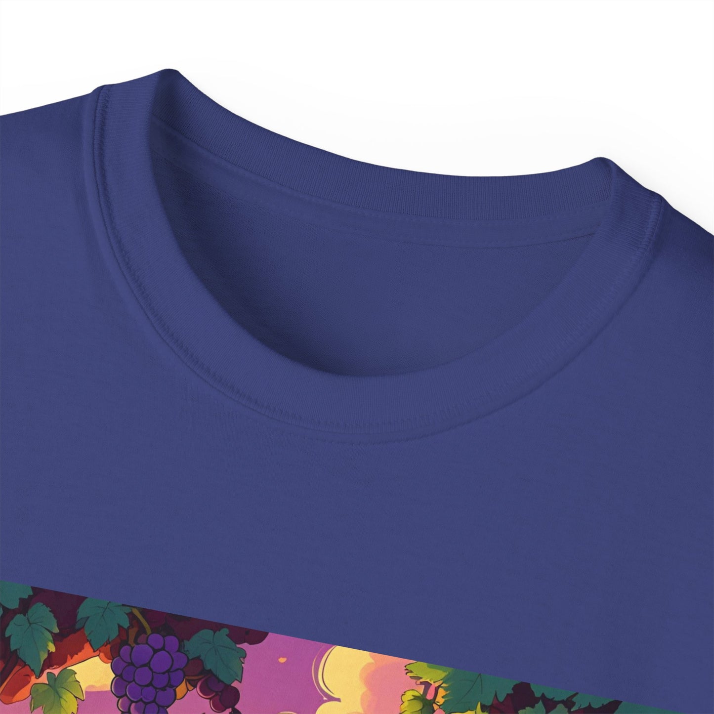 Wine Goes In Wisdom Comes Out - Vibrant Landscape Art Tee, Unisex Cotton Shirt, Nature Lover Gift, Summer Vibe Top, Hiking Apparel, Outdoor Fun T-Shirt