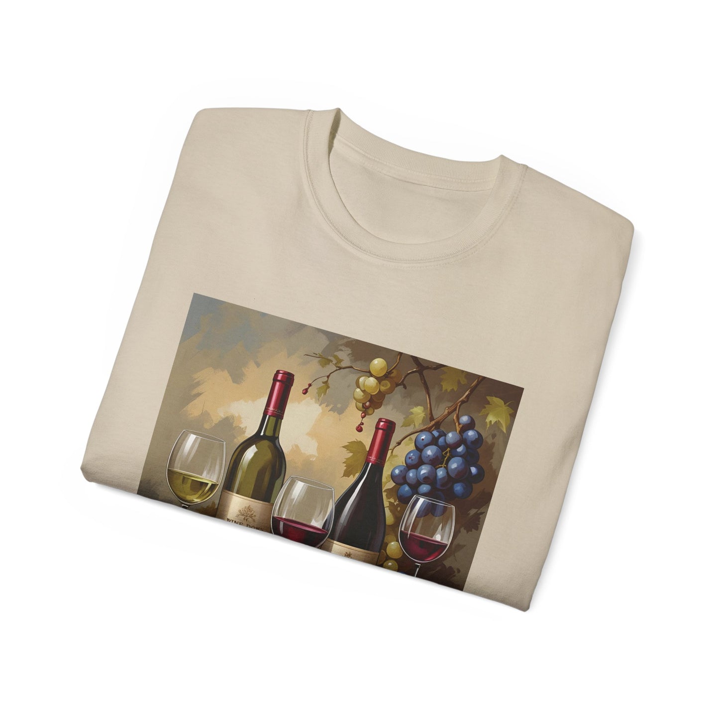 Time to Wine Down - Wine Lover Unisex Ultra Cotton Tee, Vintage Wine Design Perfect for Gifts